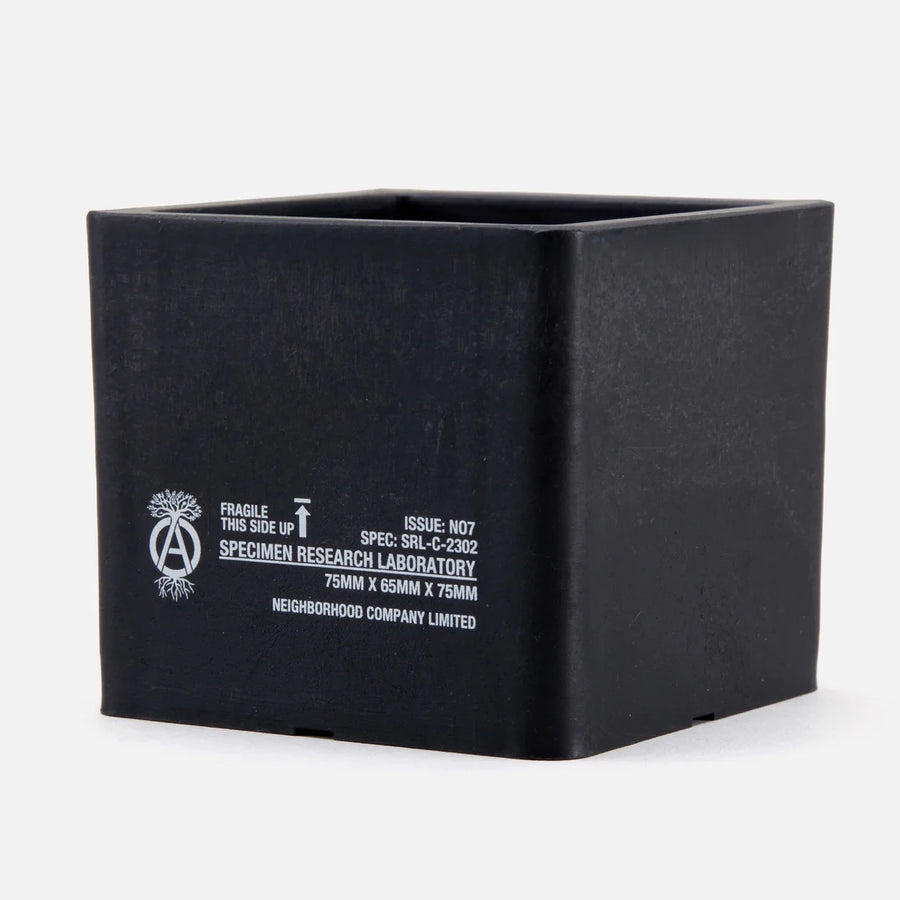 'Cube Type Plant Pot-M' SRL (Black)