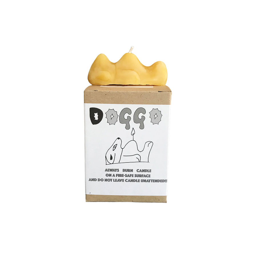 'Doggo' Beeswax Candle