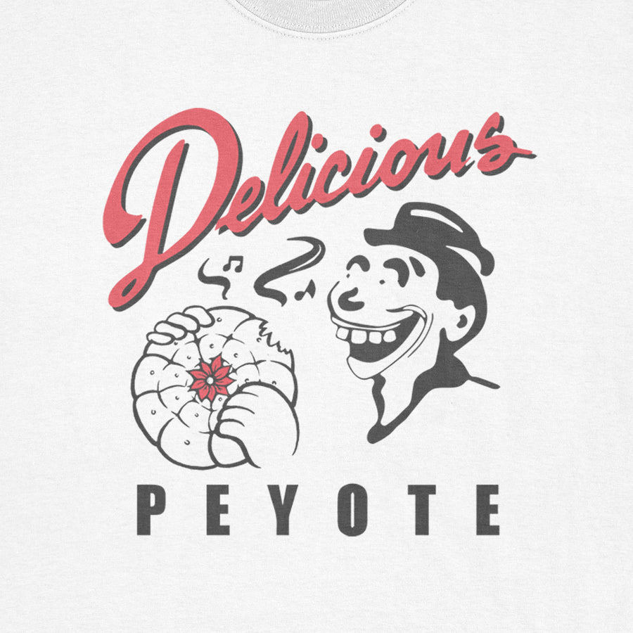 'Delicious Peyote' T-Shirt (White)