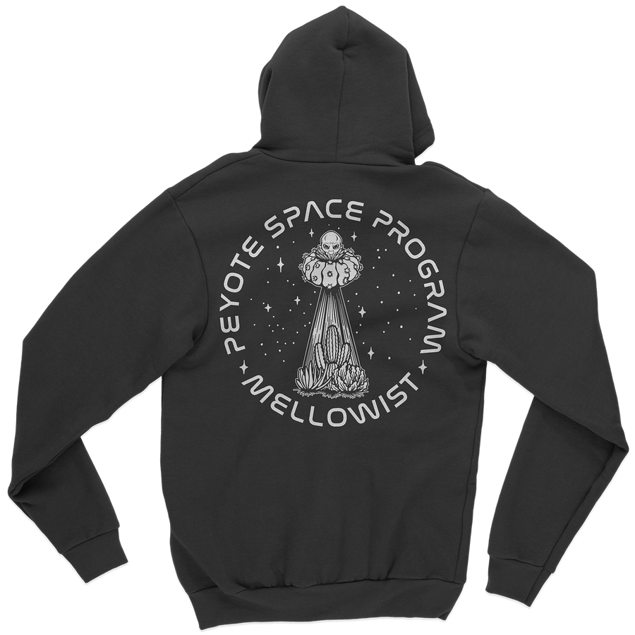 'Peyote Space Program' Zip Hoodie (Black)