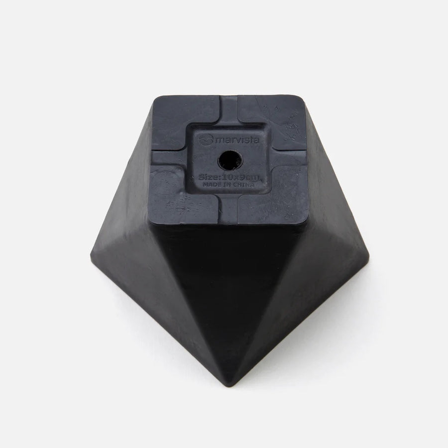 'Polygon Type Plant Pot' SRL (Black)