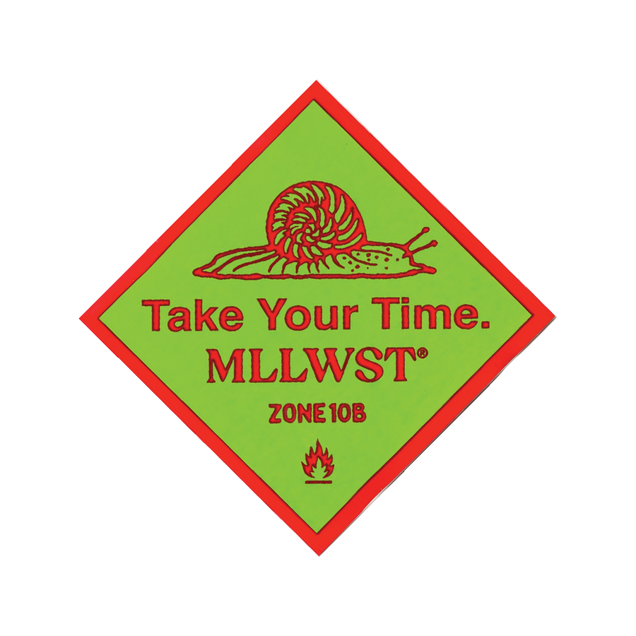 'Take Your Time' Sticker