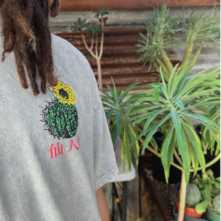 'Plantlife' T (Washed Limestone)