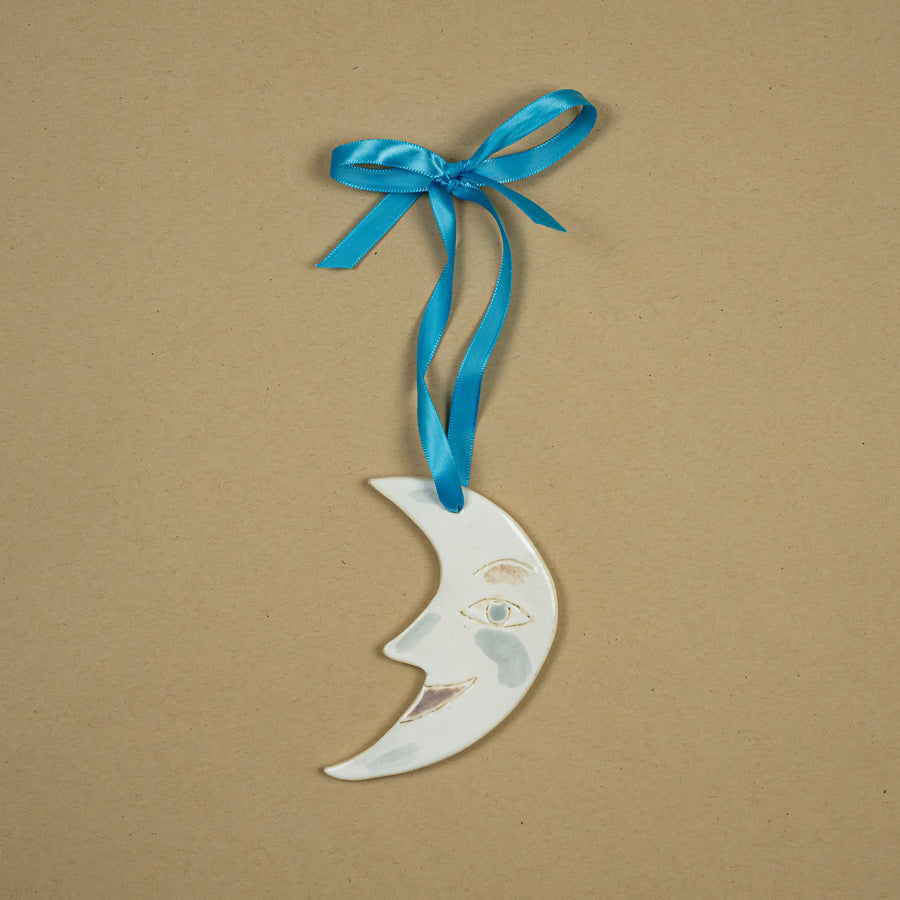 ‘Moon’ ornament by Small Spells