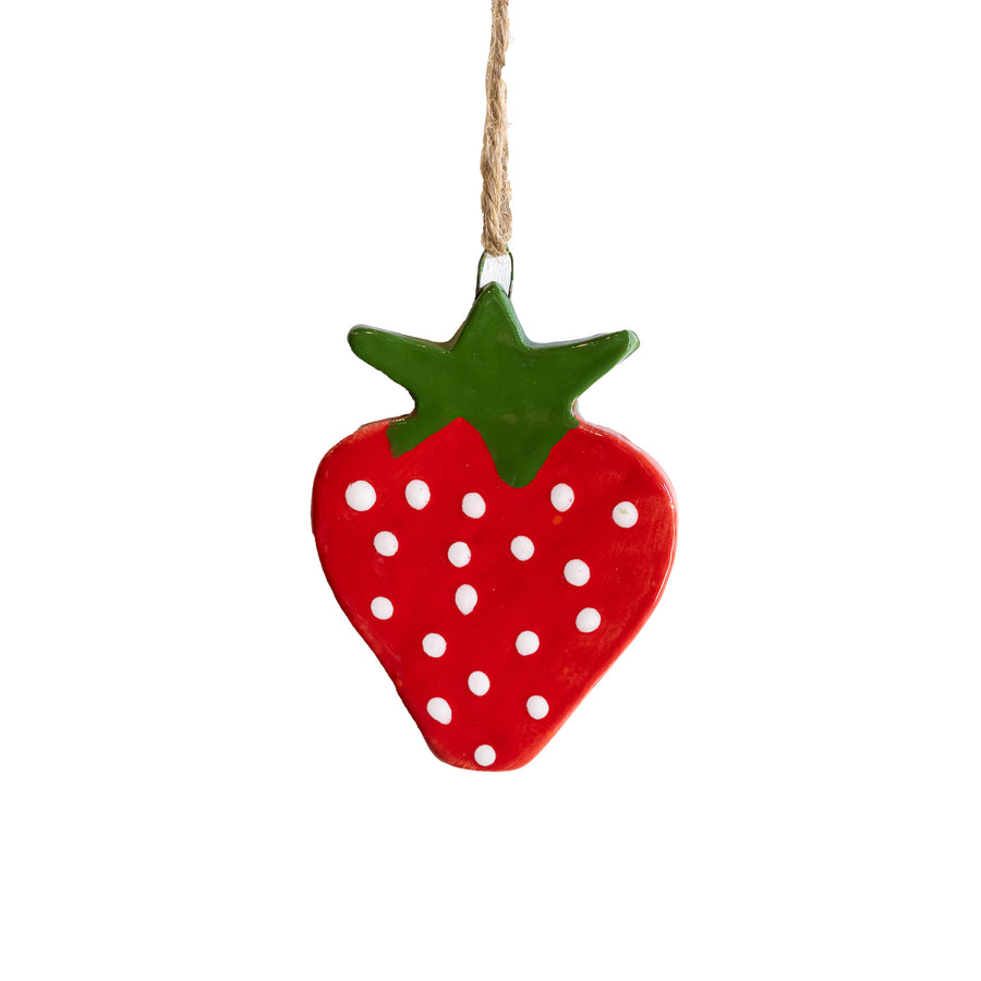 ‘Strawberry’ Ornament (Red)