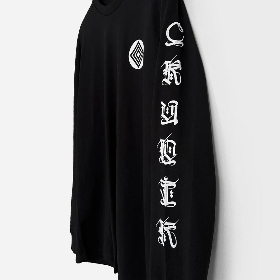 'Six Sacred Syllables' Long Sleeve (Black) Cryptik