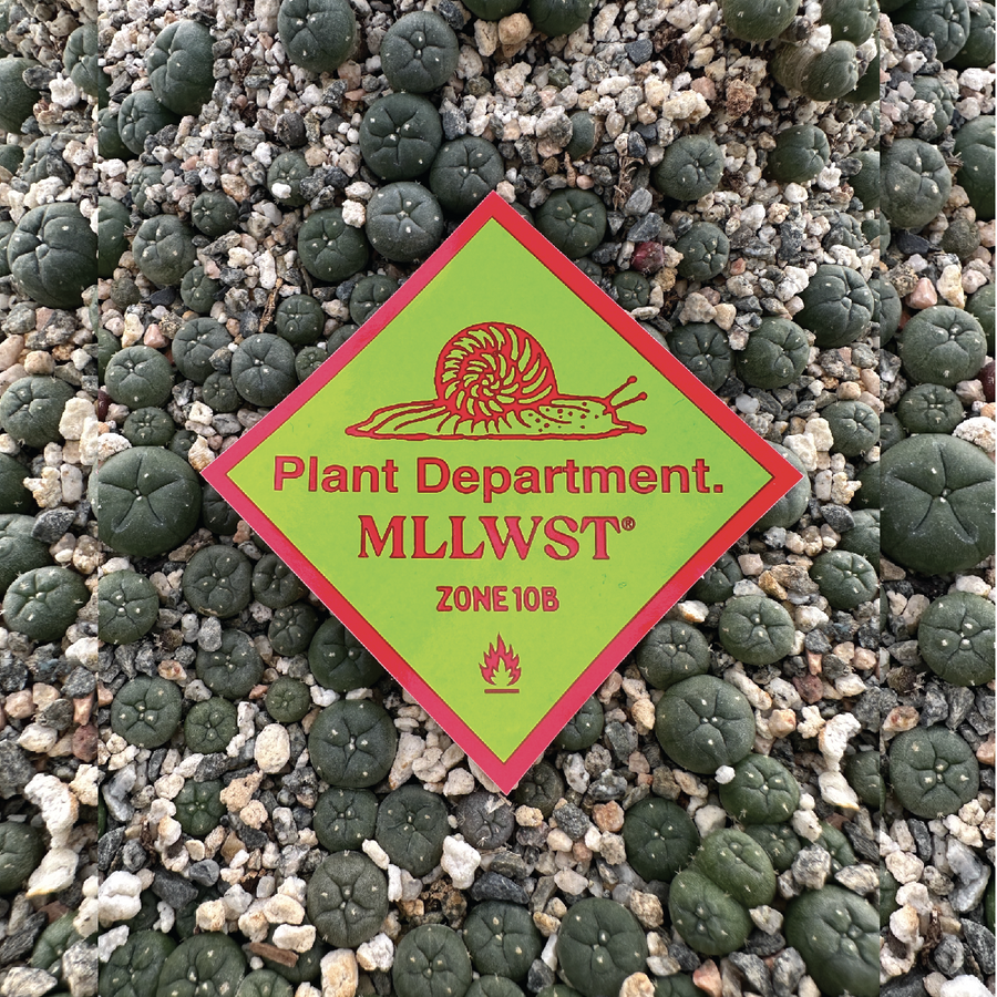 'Plant Department' Sticker