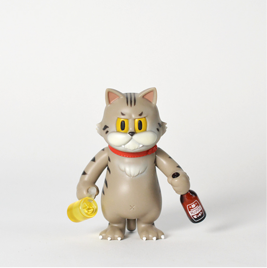 Sofubi 'Mozuku-Paisen' Moppy (Tabby)