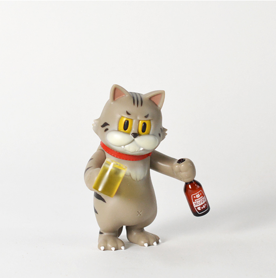 Sofubi 'Mozuku-Paisen' Moppy (Tabby)