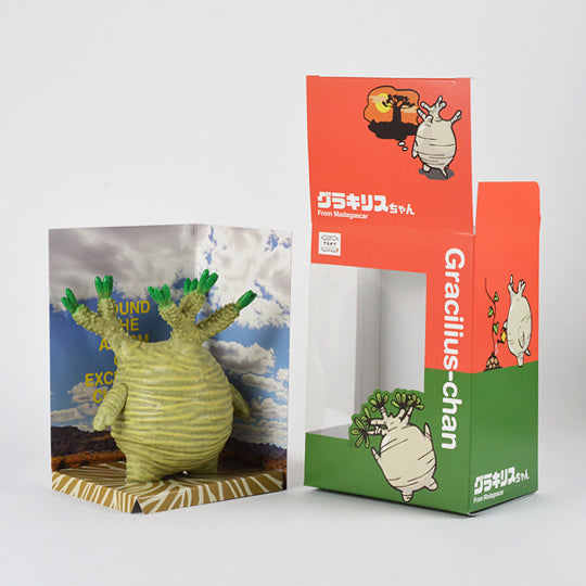 Sofubi Gracilius-chan (Light Green) Japan Import