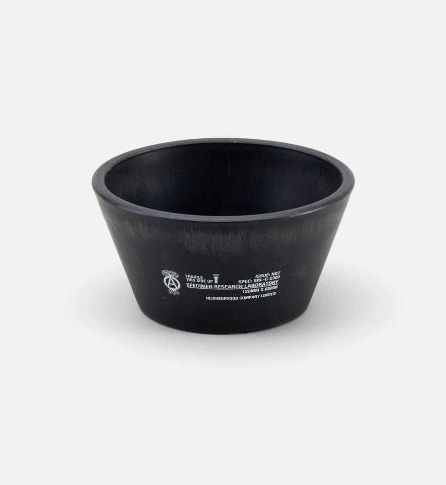 'Tapered Shallow Type Plant Pot-S' SRL (Black)