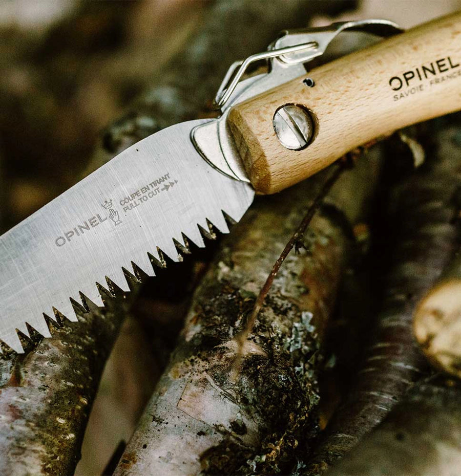 'No. 12 Folding Saw' Opinel (Carbon Steel)