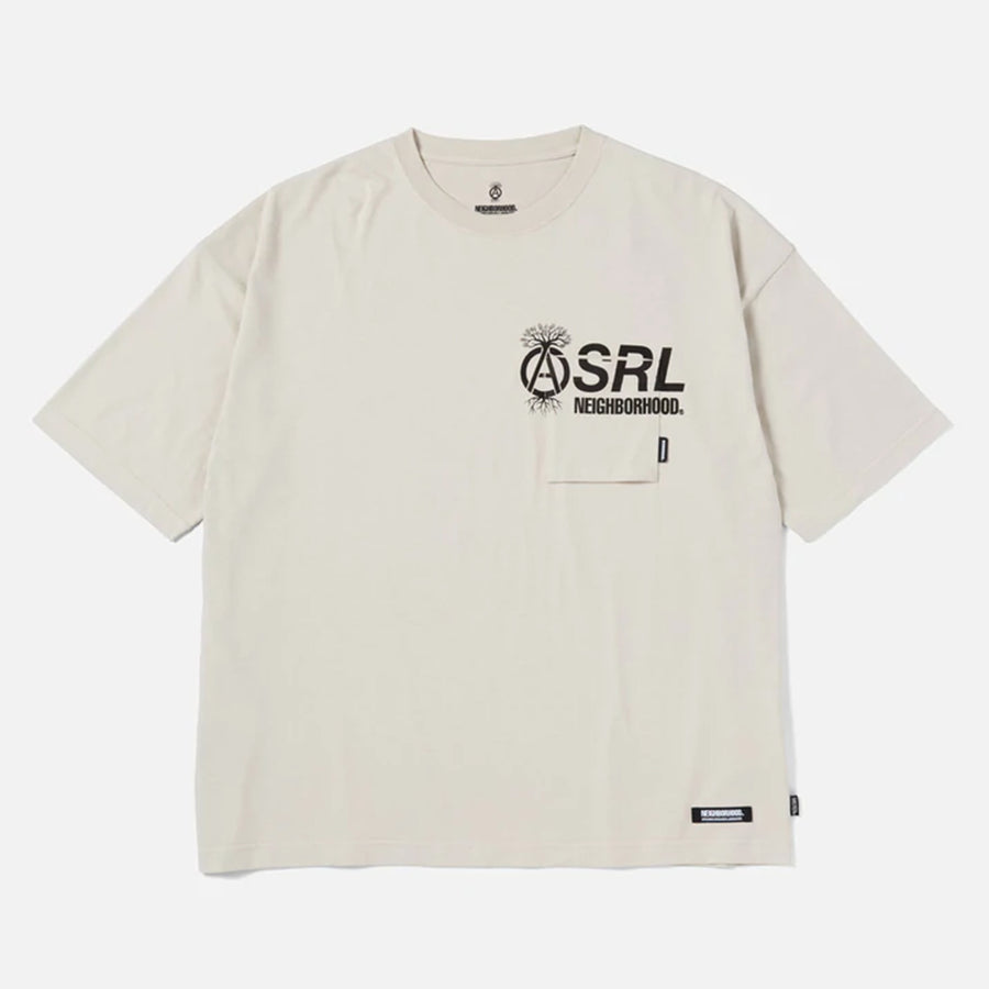 SHELTECH -1 / CN - CREW' Short Sleeve (Beige)