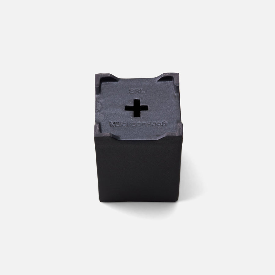 'Square-High Plant Pot' SRL (Black)